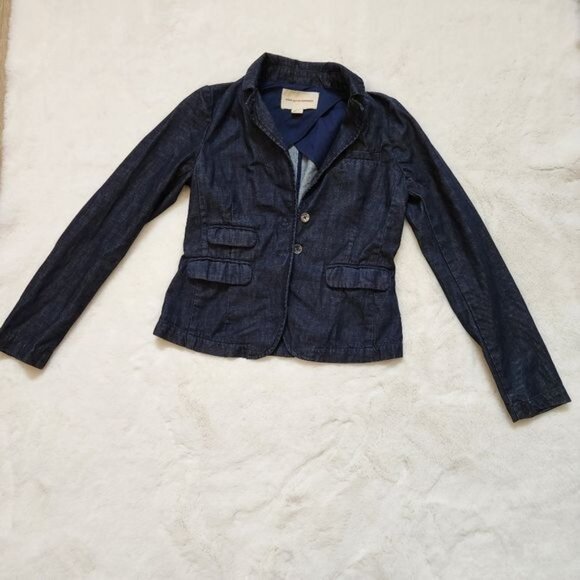 Anthropologie Pilcro And The Letterpress Denim Jacket Size Small - Picture 8 of 16